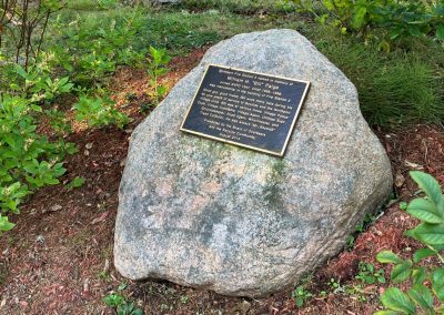 2023-11-16 Honoring Bill Paige, photographed at the Bluff Road fire station in Bayside, ME by Beverly Crofoot. The Plaque reads: “Northport Fire Station # 2 named in memory of William H. “Bill” Paige; Joined NVFD 1947, Chief 1985-1996; was instrumental in the building of Fire Station 2. Good guy, good friend. Bill wore many hats during his 60 plus years of service to Bayside and the Northport Village Corp. Bill was at various times, Village Police Chief, Village Constable, Village Agent, Wharfmaster, and Trash Collector. He was always ‘Mr. Bayside’; Presented by the Board of Overseers and the Bayside Community. August 2014.” #lifetimeofservice #firestationdedication #publicservice #baysidemaine See less