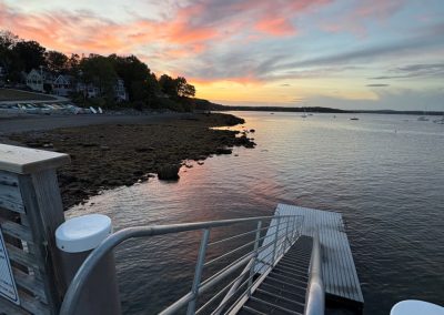 2025-10-10 Say Goodbye, photographed on the Bayside, ME wharf by Paul Hamlin. “It never gets old.” The Northport Village Corporation reminds users that, to prepare for seasonal float removals, all boats and dinghies must be removed from the boat float and out floats by the end of the day on Monday, October 13, 2025. #saygoodbye #floatsout #seasonsend #thewharf #parkrow #penobscotbay #baysidemaine